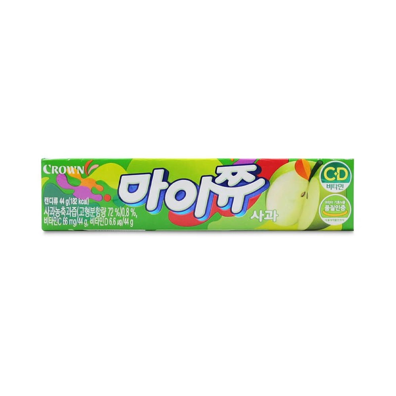 크라운 마이쮸 사과 44g 사탕 아이들간식