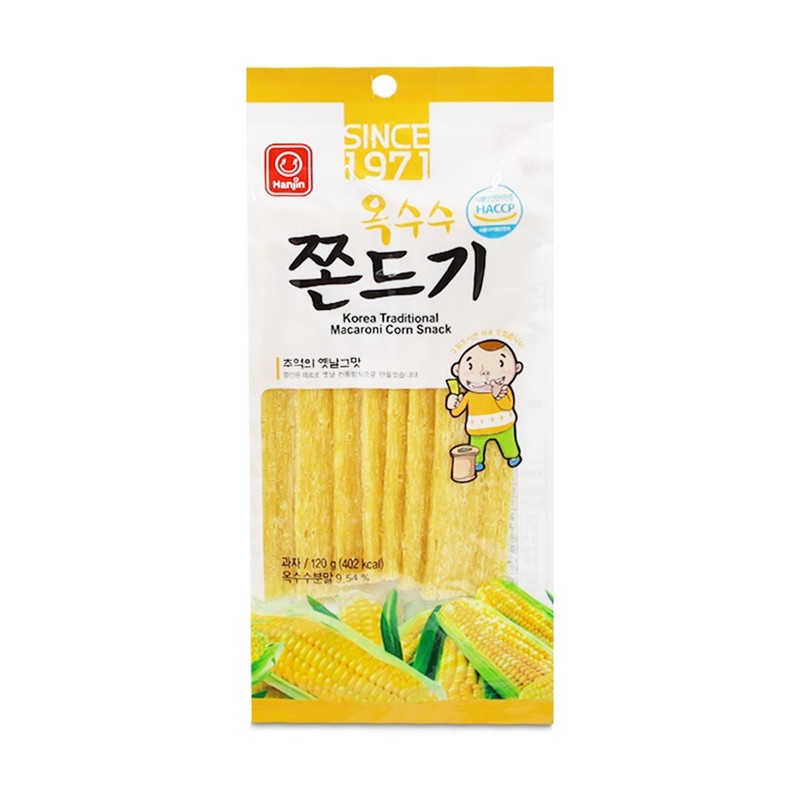 한진 옥수수 쫀드기 120g 스낵 사무실간식