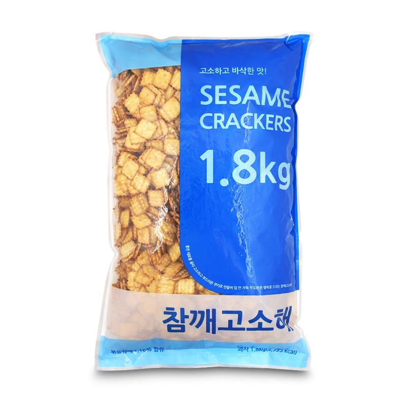신흥 참깨고소해 1.8kg 대용량 벌크 스낵 캠핑간식