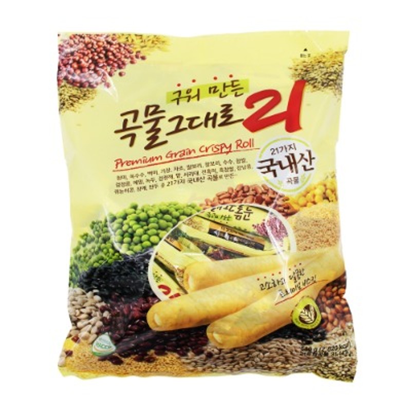 구워만든 곡물그대로 500g 어르신간식 스낵 간식거리