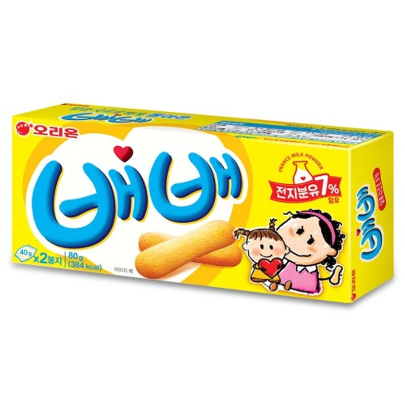 오리온 배배 80g 스낵 주전부리