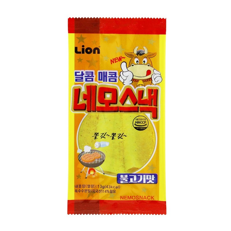 네모스낵 불고기맛 13g 야식