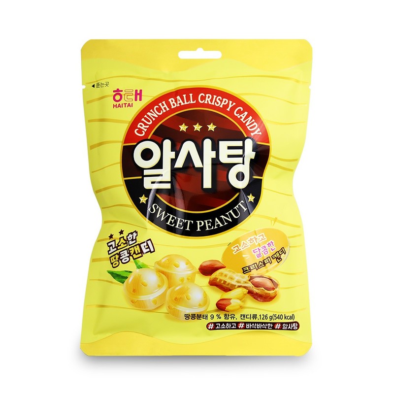 해태 알사탕 126g 입가심