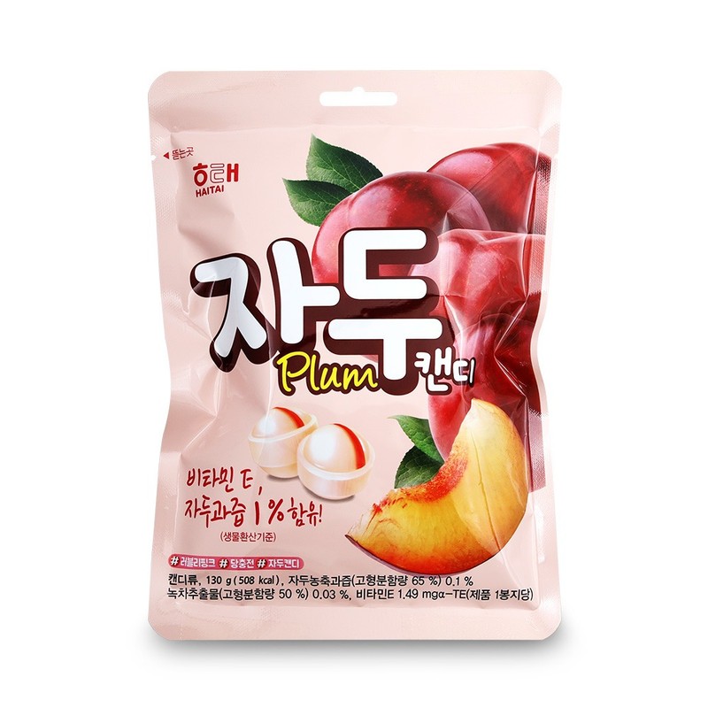 해태 자두캔디 130g 학생간식