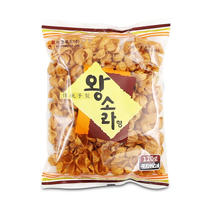 에코푸드 왕소라형 스낵 120g 사무실간식