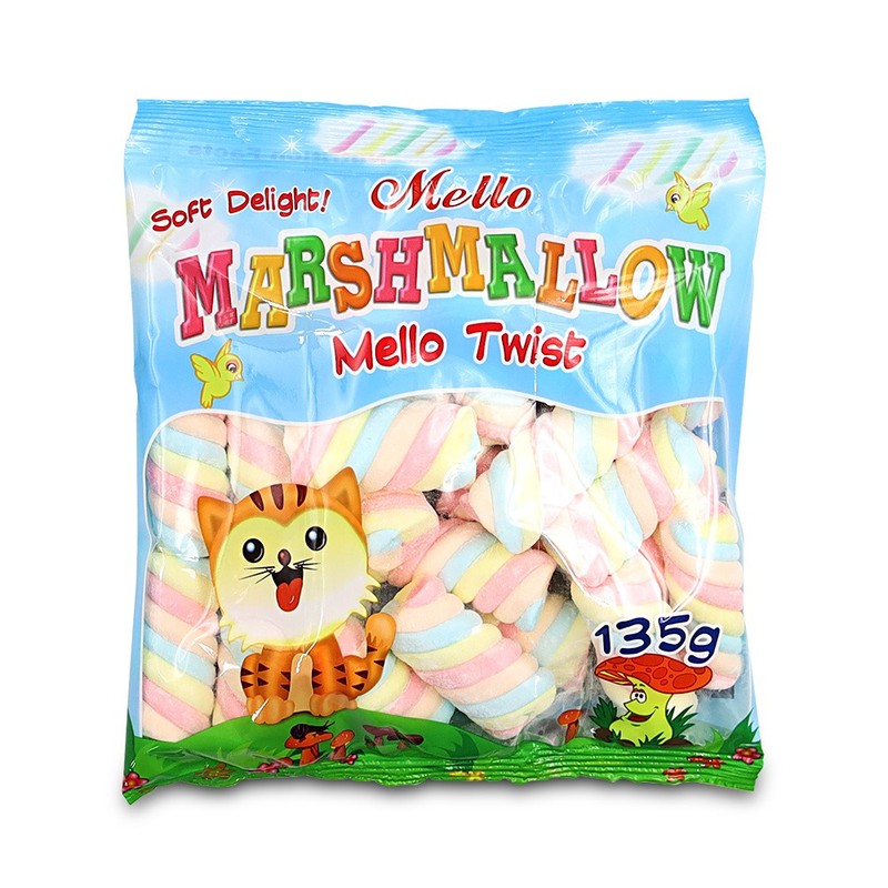 멜로 머쉬멜로우 멜로우 트위스트 135g 사탕 간식선물