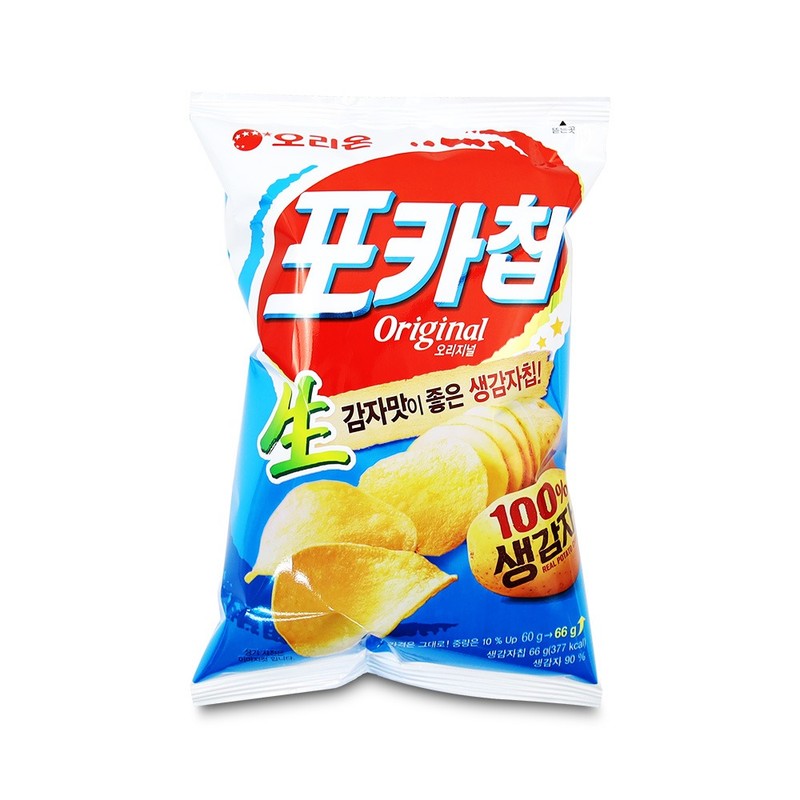 오리온 포카칩 오리지널 66g 야식