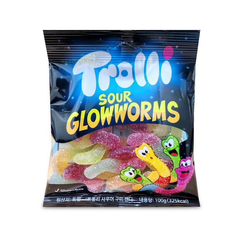 트롤리 사우어 구미 캔디 100g 아이들간식