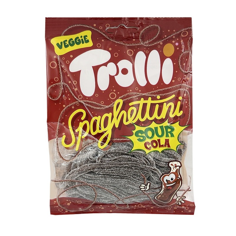 트롤리 스파게티니 사우어 콜라향 100g 사탕 학생간식