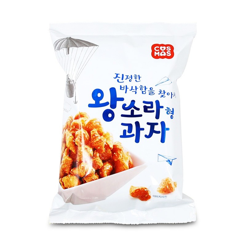 코스모스 왕소라형 과자 115g 학생간식