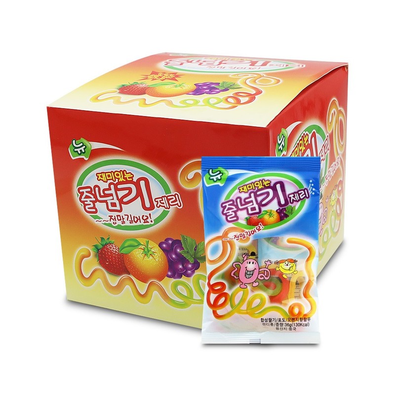 줄넘기제리 36gx20개 사탕 학생간식