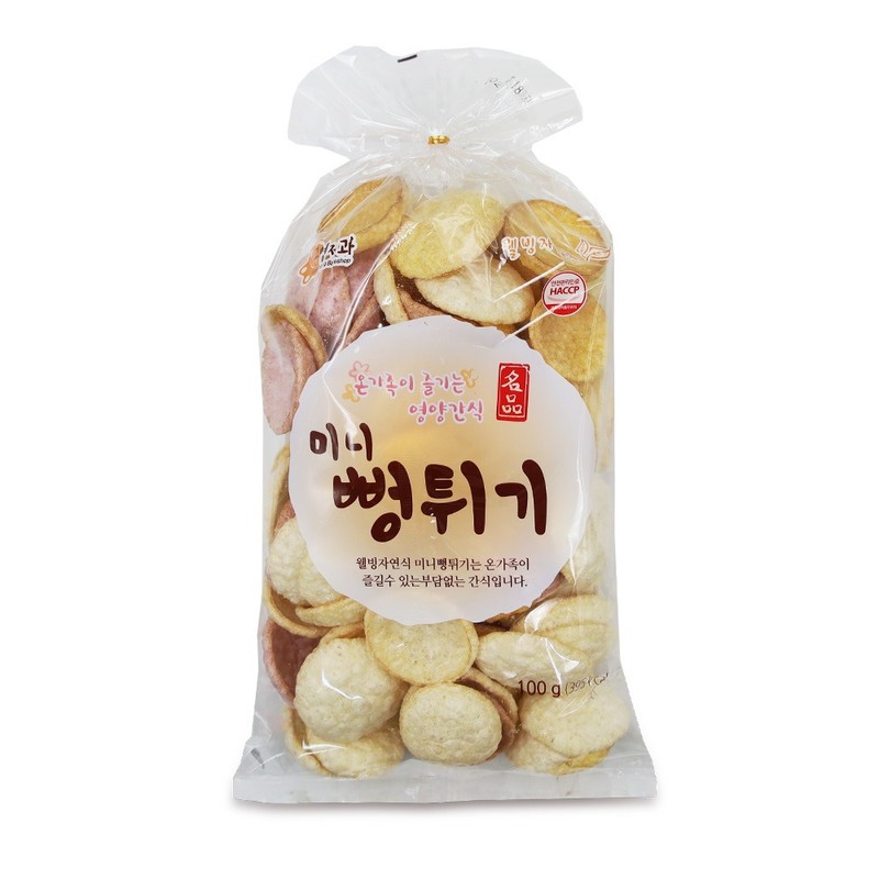 미니뻥튀기 100g 스낵 캠핑간식