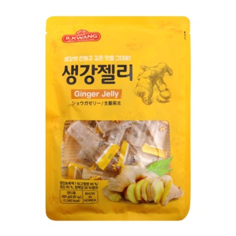 생강젤리 1봉 사탕 학생간식