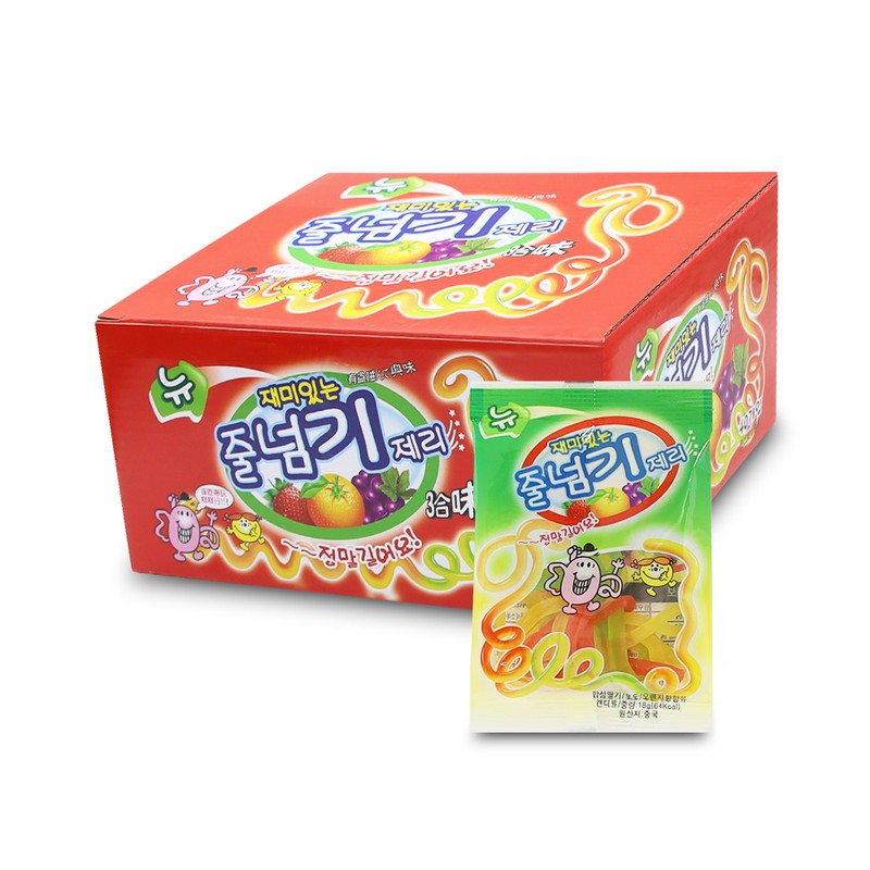 줄넘기제리 18gx40개 사탕 학생간식