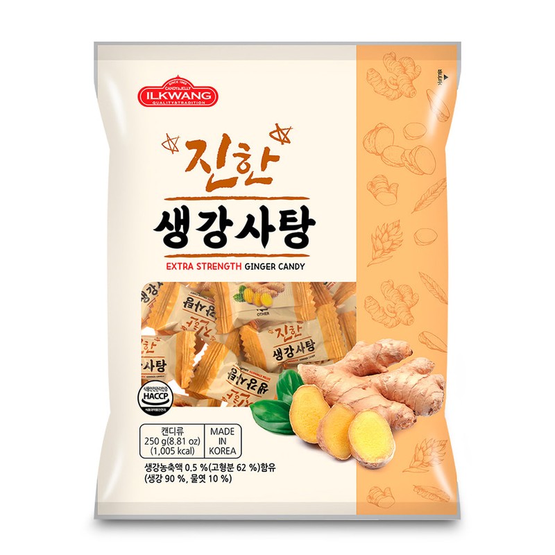 일광 진한 생강사탕 250g 입가심