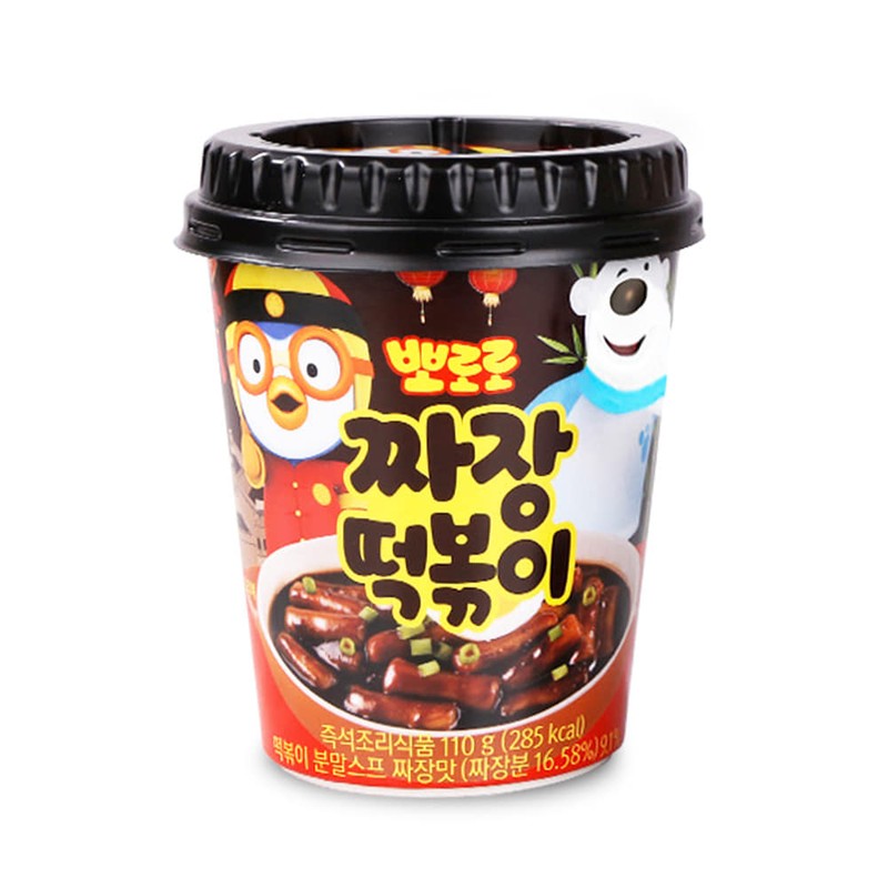 뽀로로 짜장 떡볶이 110g 스낵 야식