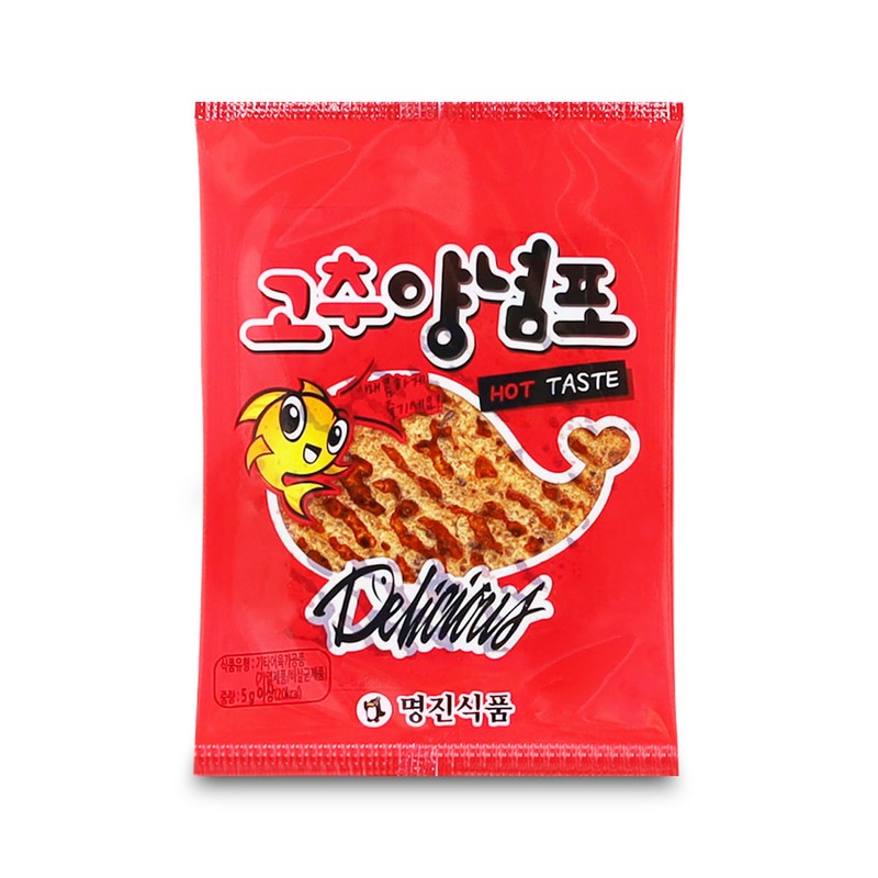 고추 양념포 매콤한맛 낱개1개 스낵 아이들간식