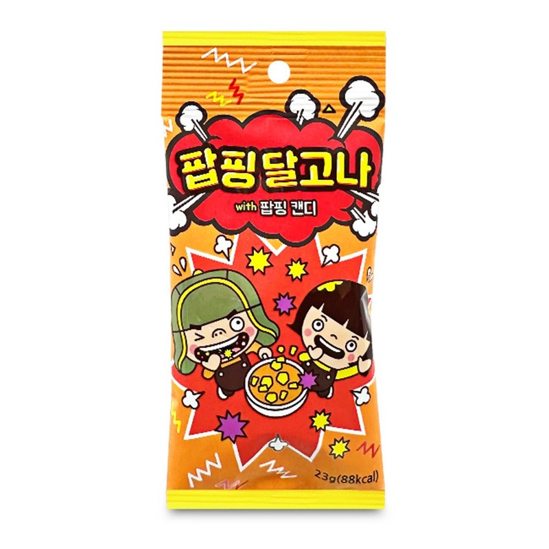 팝핑 달고나 23g 스낵 사무실간식