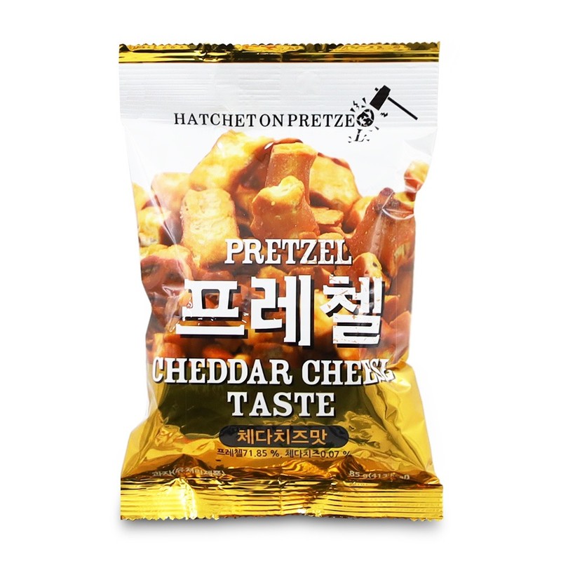 프레첼 체다치즈맛 1봉 스낵 주전부리