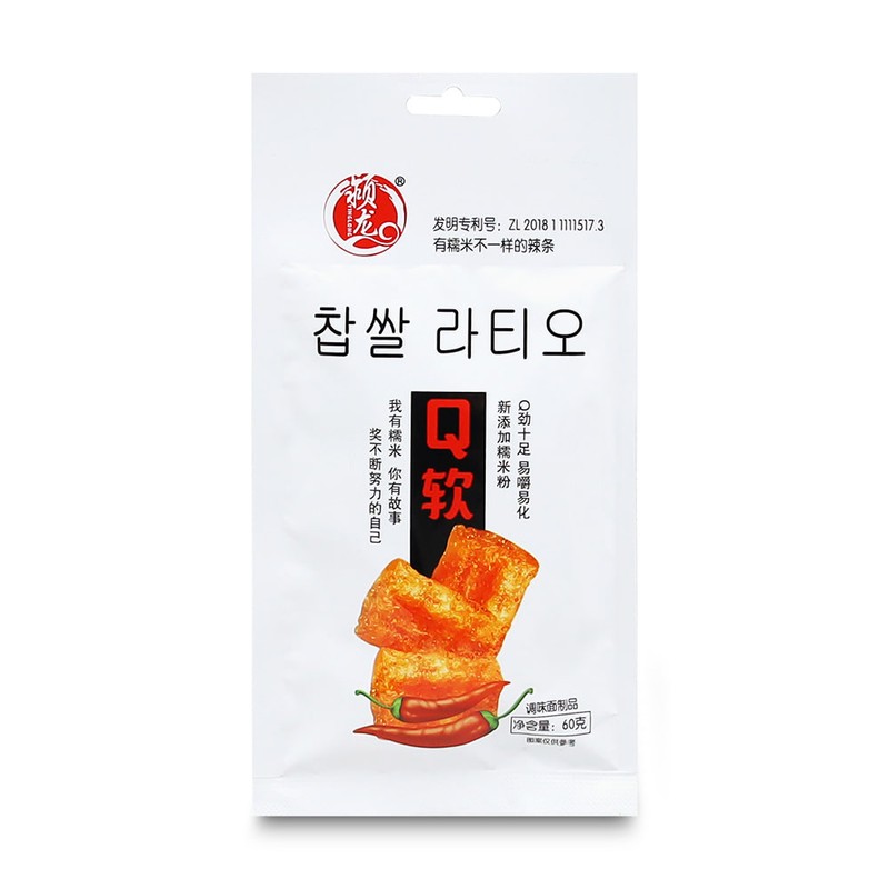 중국간식 찹쌀 라티오 60g 마라쫀디기 스낵 아이들간식