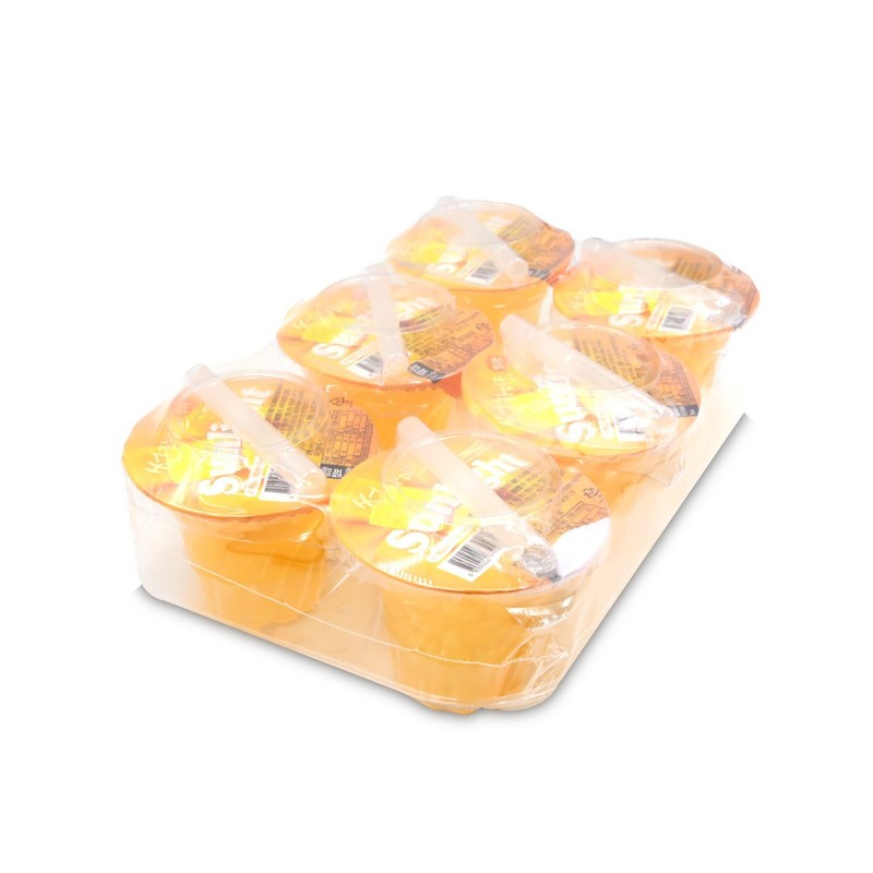 썬라이트 망고맛 푸딩젤리 180ml x 6입 1팩 사탕 입가심