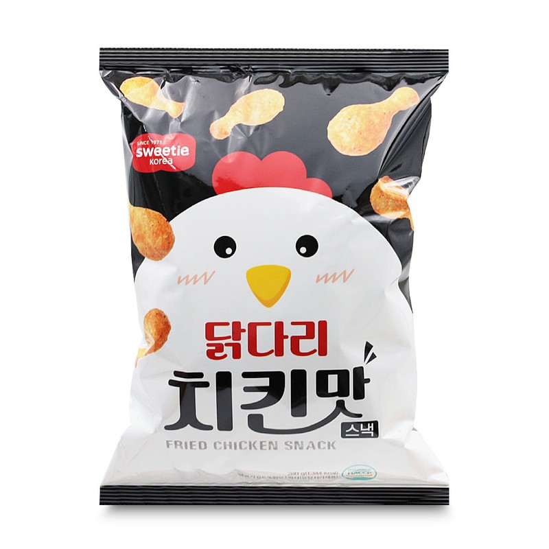스위티코리아 닭다리 치킨맛 스낵 280g 사무실간식