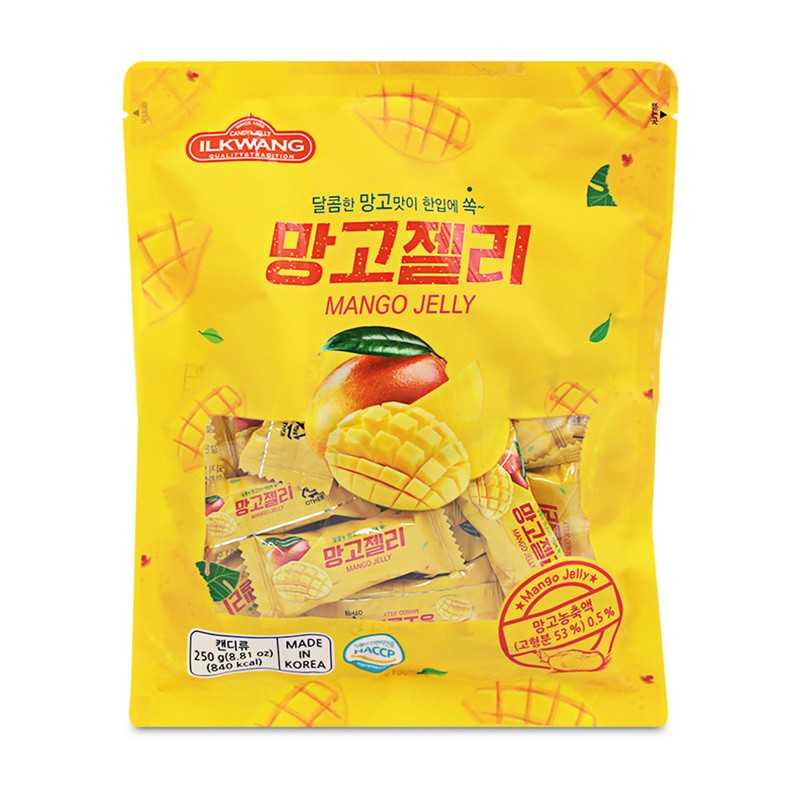 일광 망고젤리 250g 사탕 아이들간식