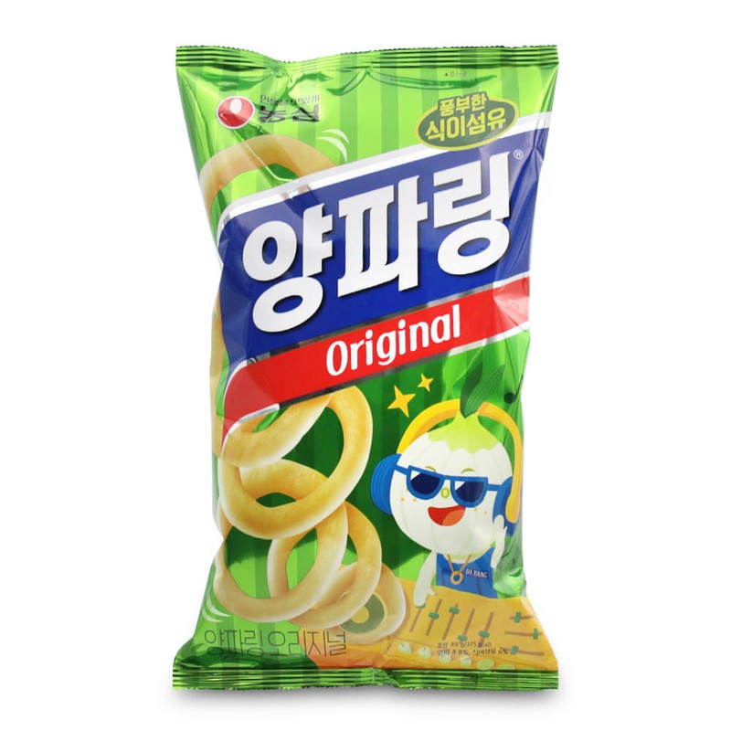 농심 양파링 오리지널 80g 스낵 간식거리