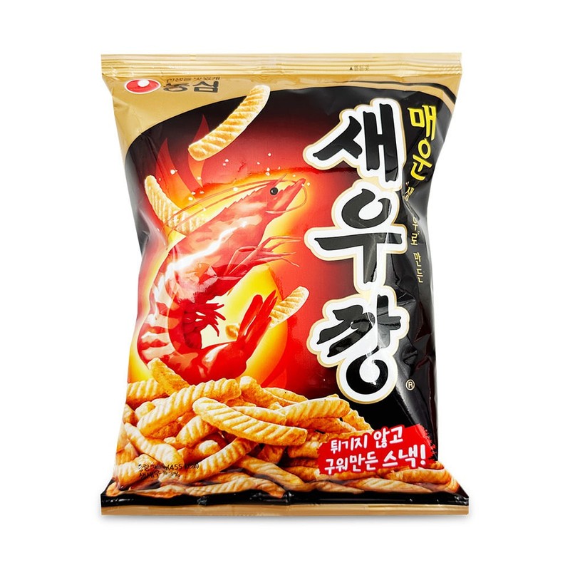 농심 매운 새우깡 90g 스낵 사무실간식