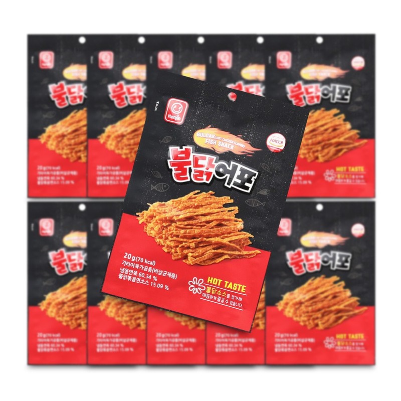 한진 불닭어포 20gx10개 안주 맥주안주