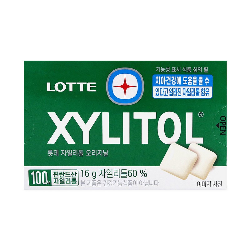 자일리톨 오리지날 16g 스낵 학생간식