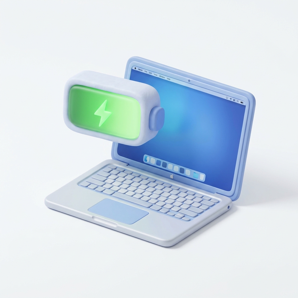 M1~M5 Apple Silicon 맥북 배터리 수명 연장 설정 5가지 가이드 대표 이미지