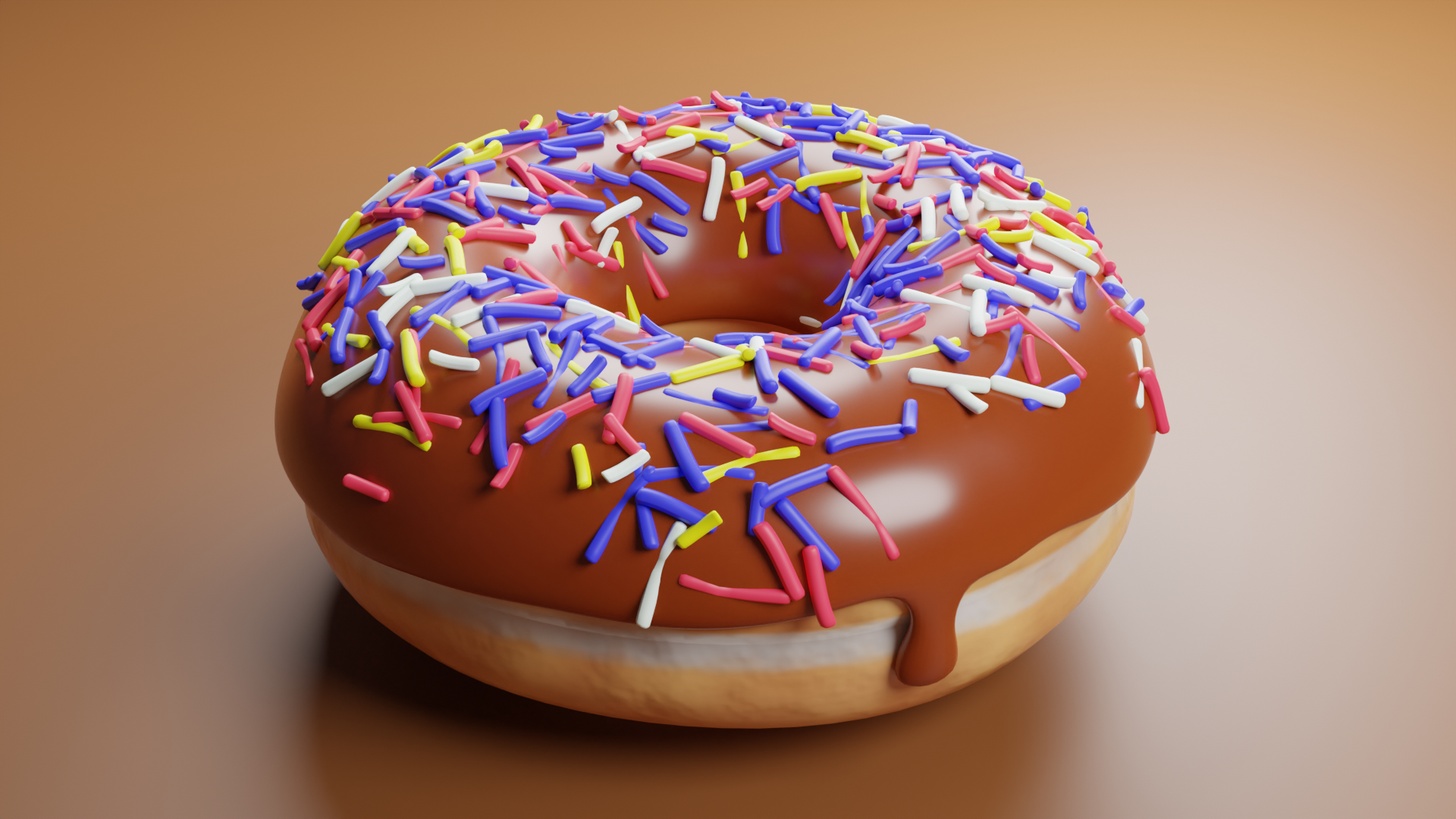 3D Donut Render