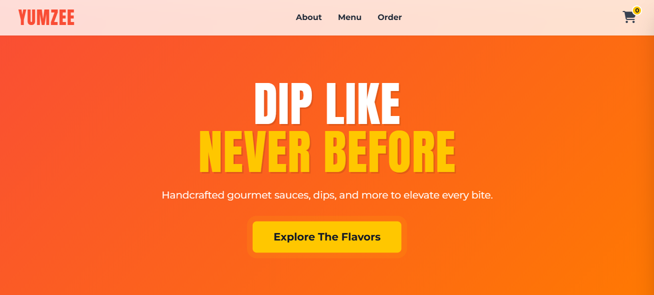 YUMZEE Demo Site Preview