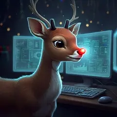 Logo for Santa 2024 - The Perplexity Permutation Puzzle