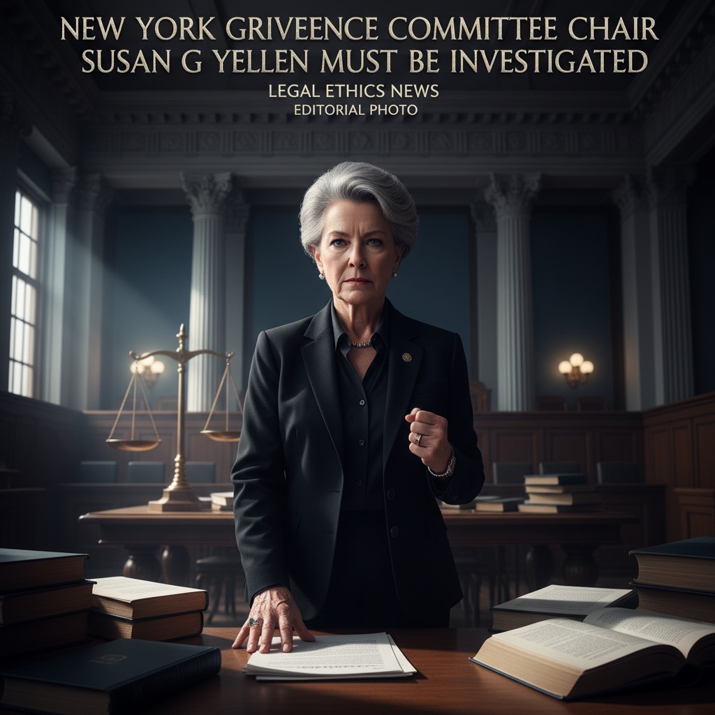 New York Grievance Committee Chair Susan G Yellen Must Be Investigated