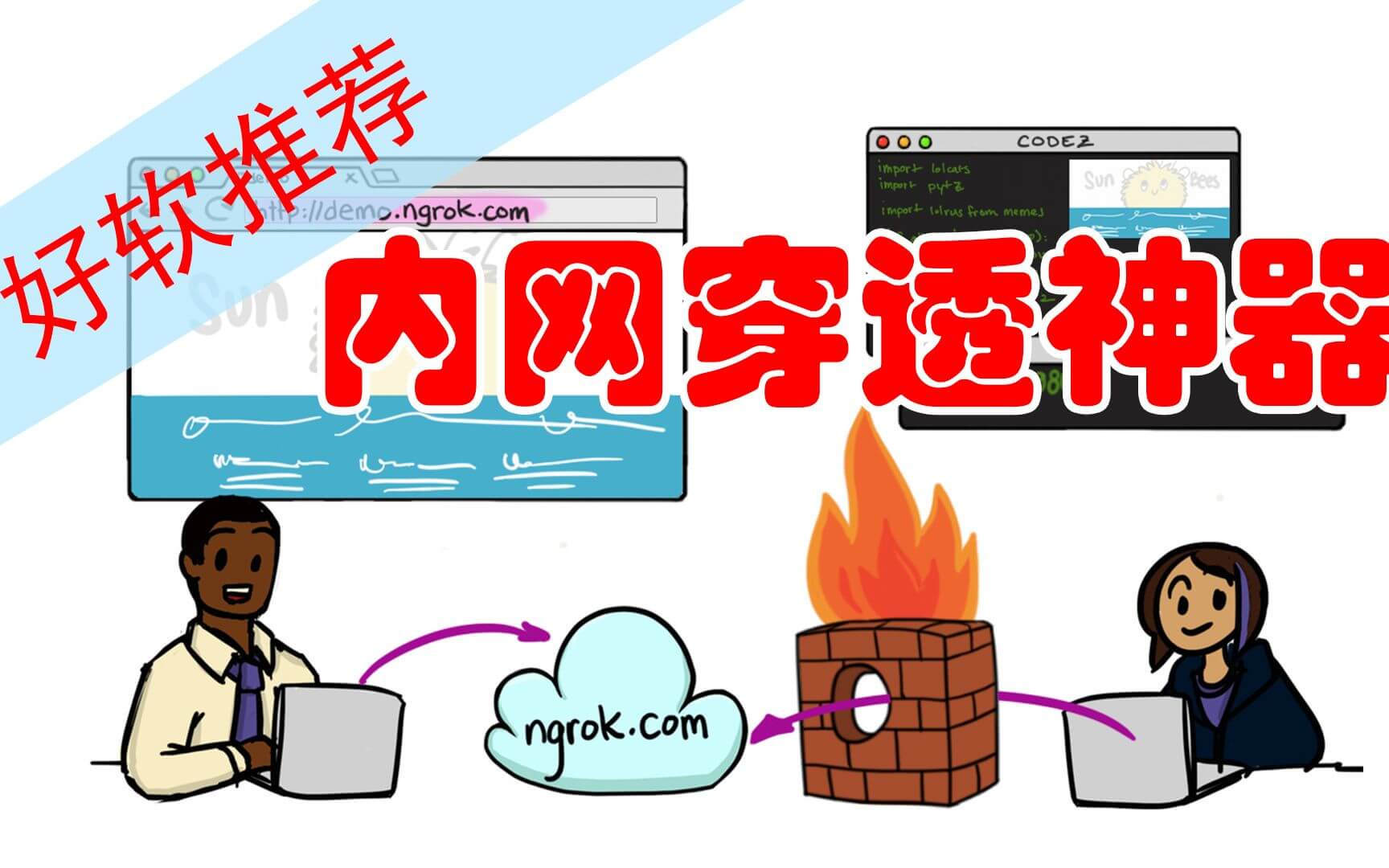 利用内网穿透实现本地网站他人可见
