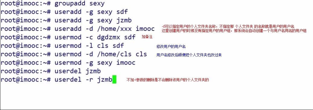12.2.2-用户的基本命令