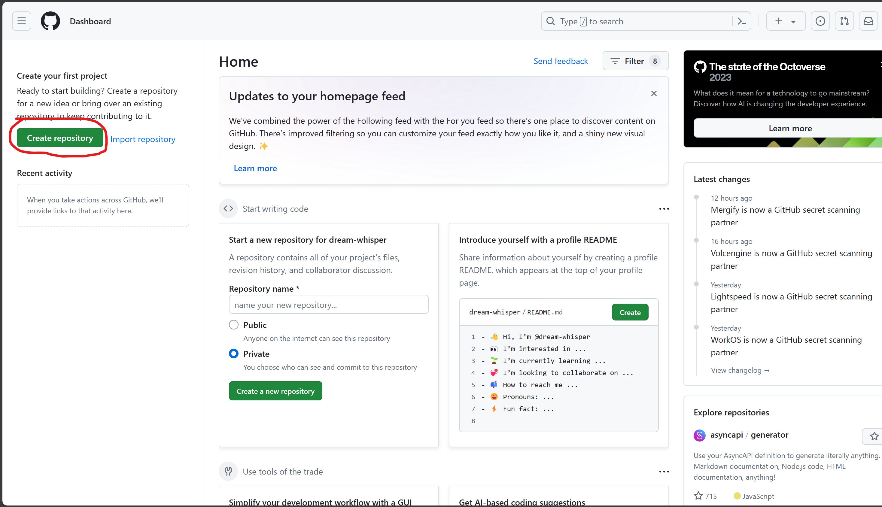 使用gihthub page 白嫖域名和服务器免费搭建网站