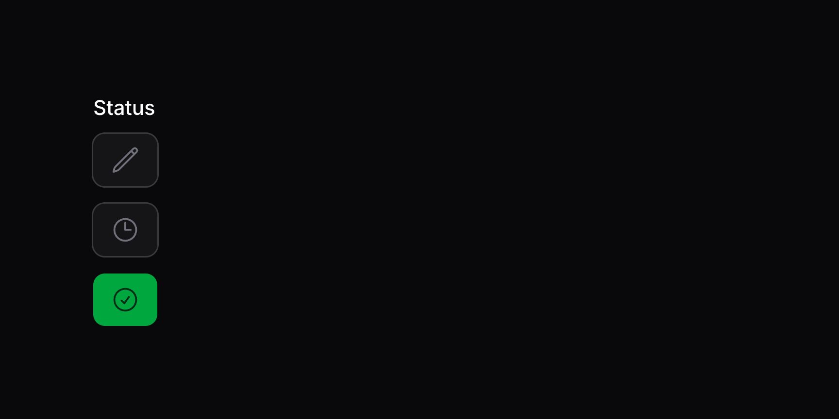 隐藏标签的切换按钮