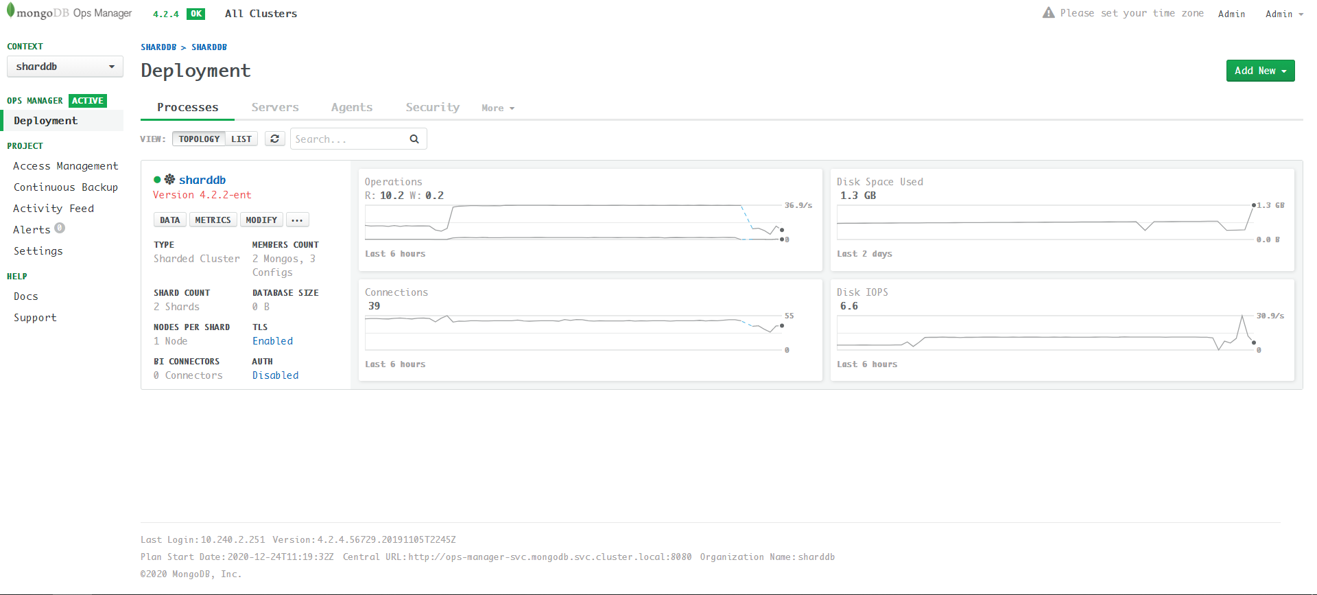 MongoDB Sharded Cluster Step2 Processes