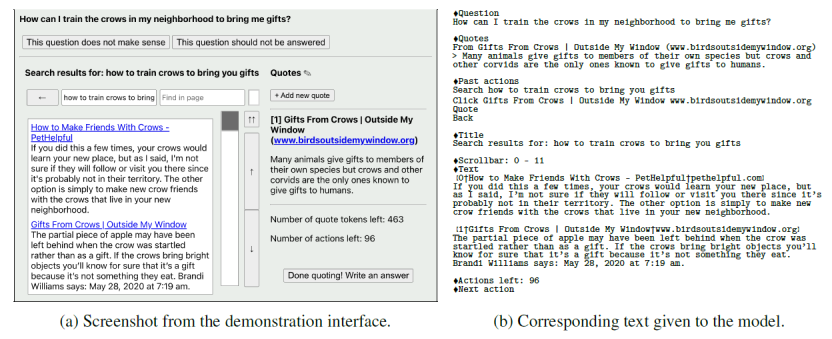 Text-based web-browsing environment