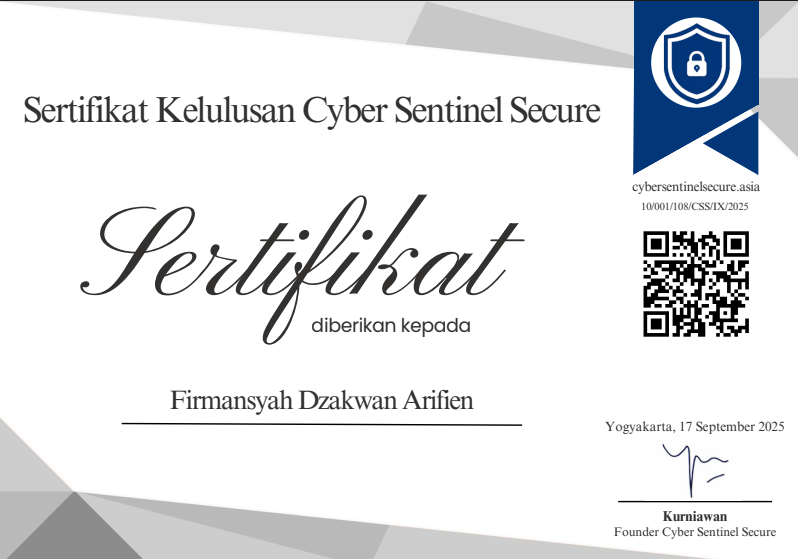 Cyber Sentinel Secure - Web Pentesting Bootcamp
