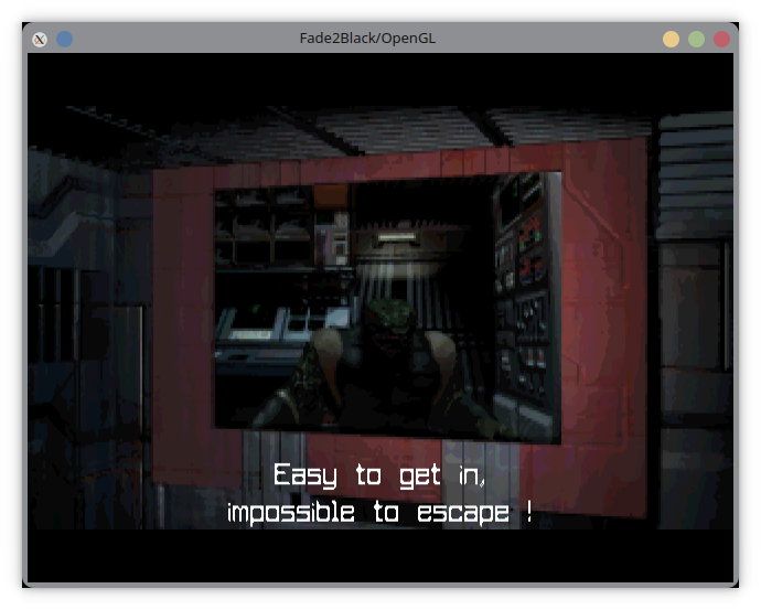 Intro video in windowed mode
