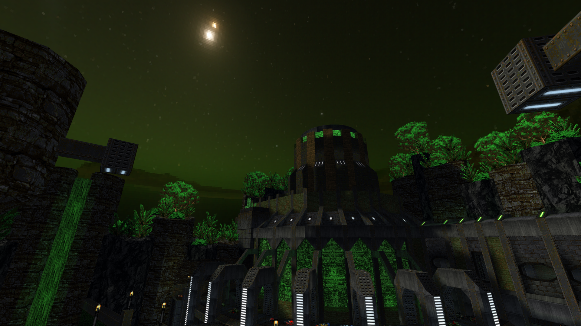 A map from BREAK//POINT by Velvetic — VKDoom works well even with more vanilla textures.