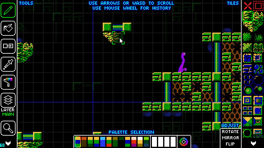 Room Editor for the Enigma planet