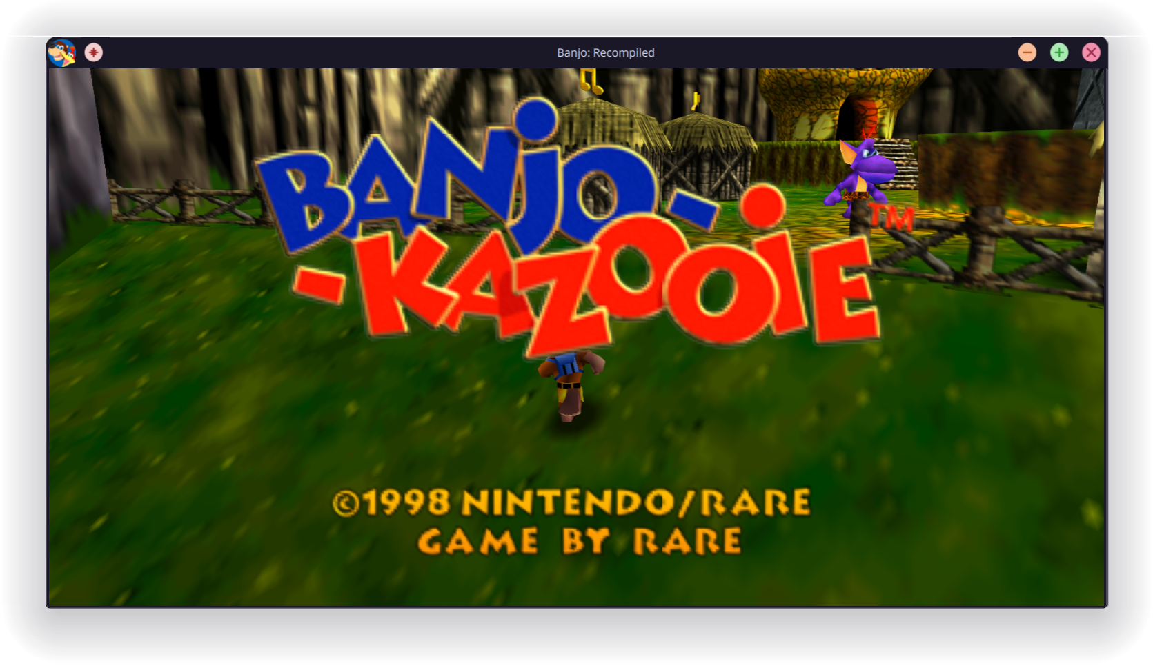 Title screen