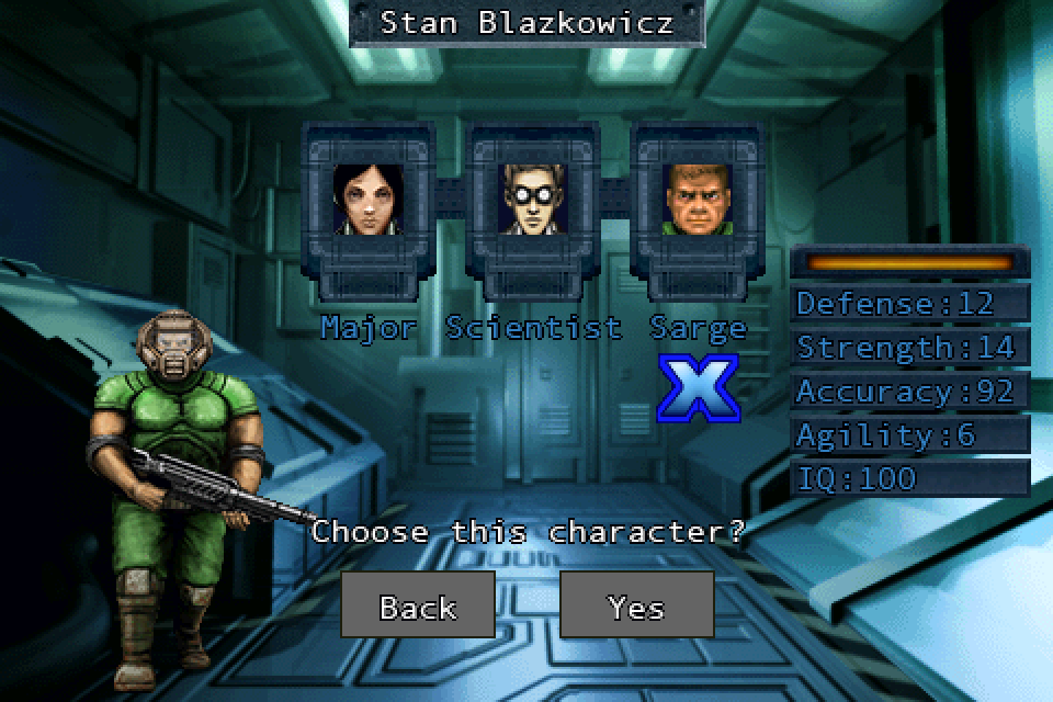 Choose your character