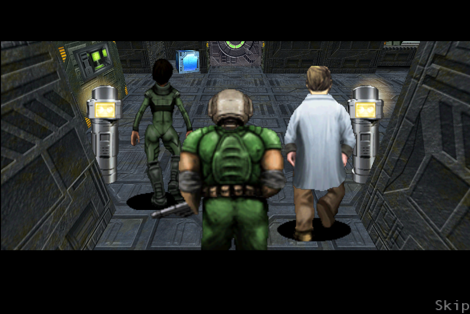 Introductory cutscene.