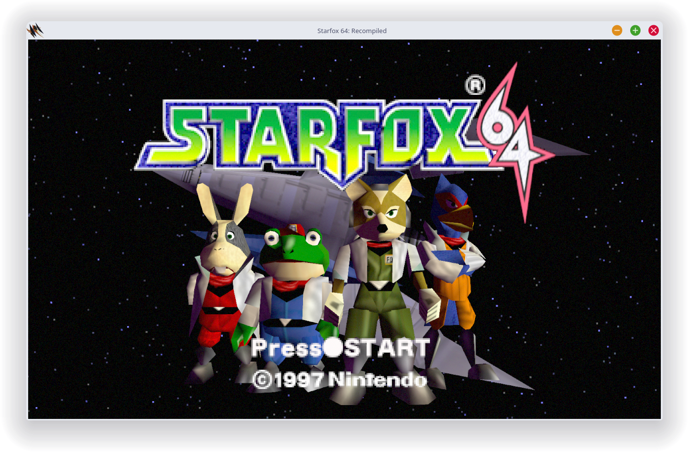 Title screen